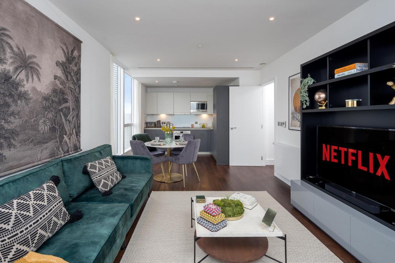 Luxurious Spacious 2Bed Suites Skyline River Views By Canary Wharf Londres Exterior foto