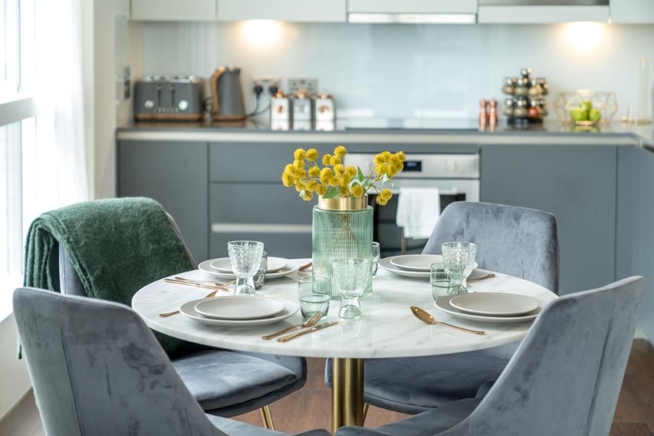 Luxurious Spacious 2Bed Suites Skyline River Views By Canary Wharf Londres Exterior foto