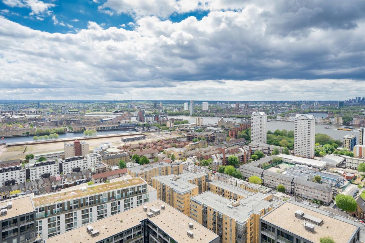 Luxurious Spacious 2Bed Suites Skyline River Views By Canary Wharf Londres Exterior foto